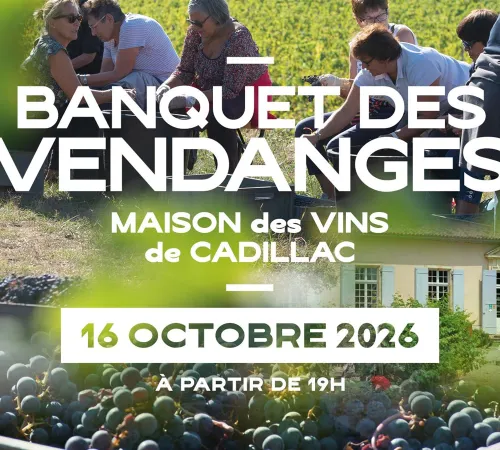 Banquet des vendanges à la Maison des Vins de Cadillac