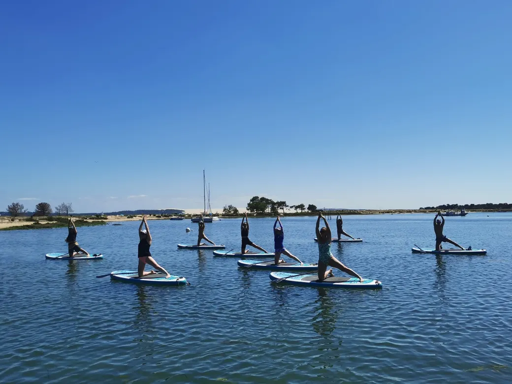 Yoga sur paddle / SUP ...