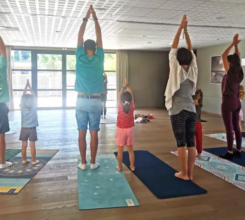 Yoga en duo parent/enfant