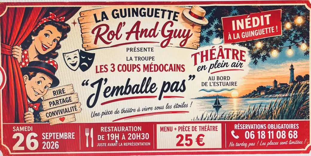 Dîner et théâtre de p ... - Crédit: Rol'and'Guy | CC BY-NC-ND 4.0