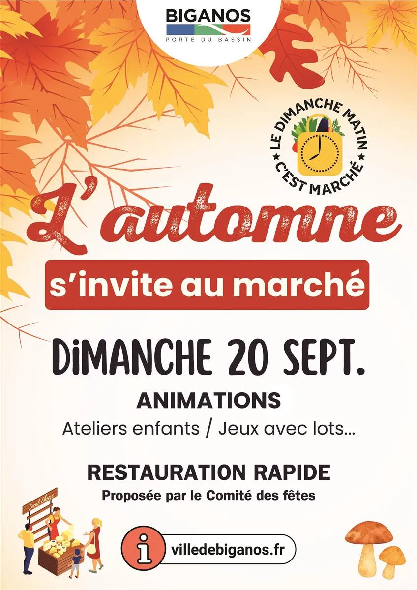 L'automne s'invite au ... - Crédit: @ville-biganos | CC BY-NC-ND 4.0