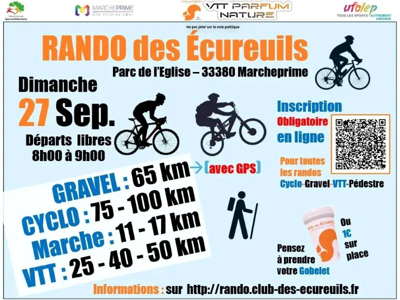 24 ème Randonnée des ... - Crédit: @rando-club-des-ecureuils | CC BY-NC-ND 4.0