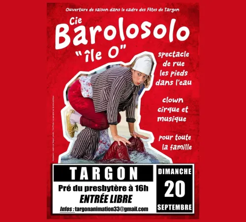 Ouverture de saison culturelle : spectacle "Île O" de la Cie Barolosolo