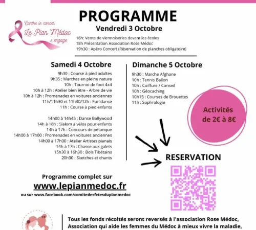 Octobre Rose au Pian-Médoc
