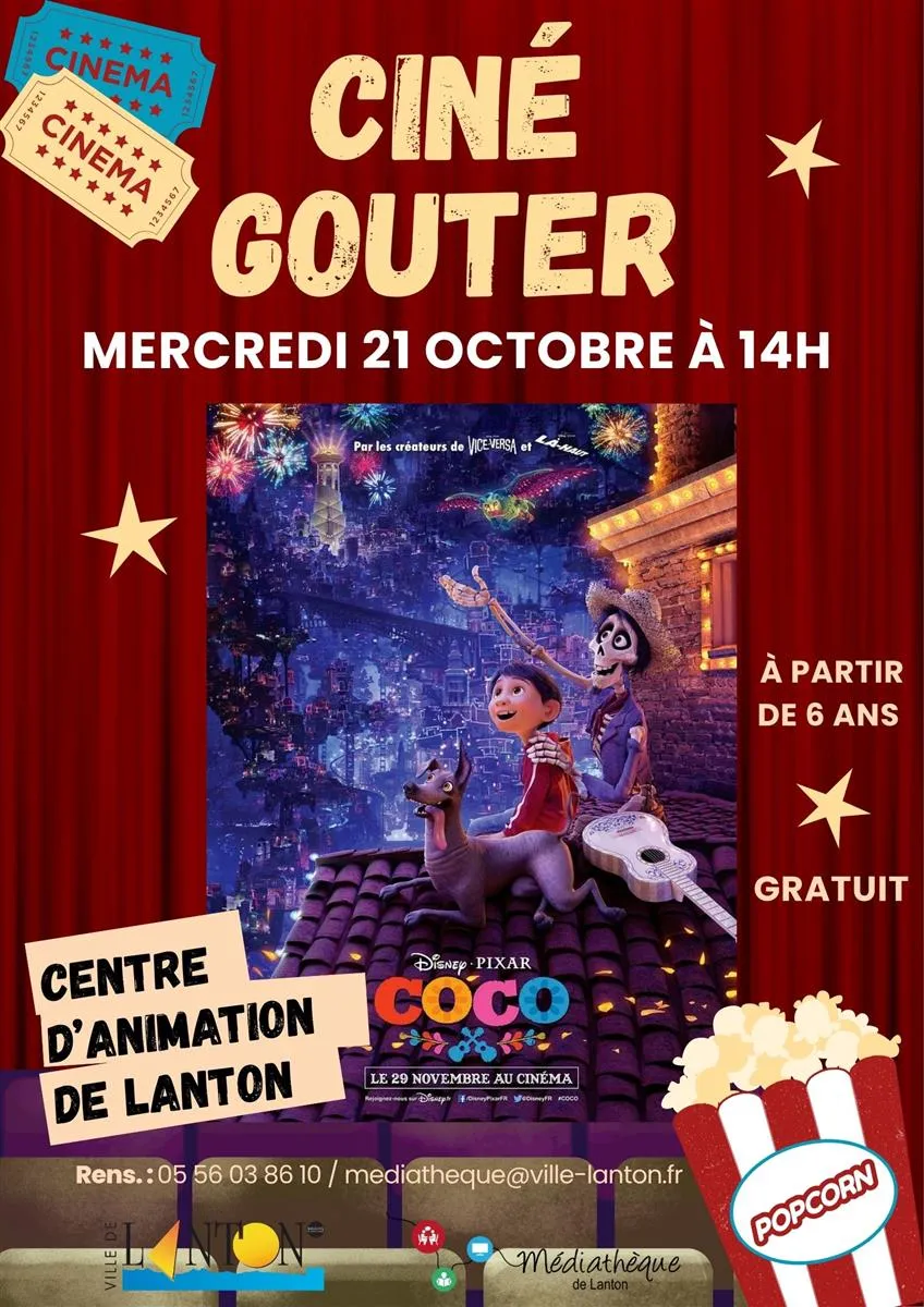 Ciné Gouter - Crédit: mairie Lanton | CC BY-NC-ND 4.0
