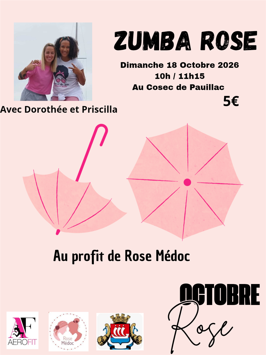 Octobre Rose 2026 : Z ... - Crédit: Aérofit Pauillac | CC BY-NC-ND 4.0