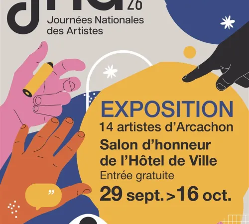 Journées Nationales des Artistes – Exposition à l’Hôtel de Ville
