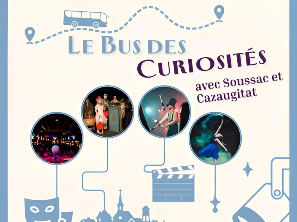 Le bus des curiosités ... - Crédit: Commune de Soussac | CC BY-NC-ND 4.0