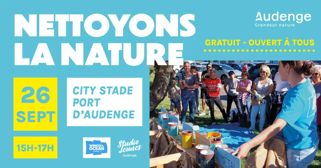 Nettoyons la nature - Crédit: @mairie-audenge | CC BY-NC-ND 4.0