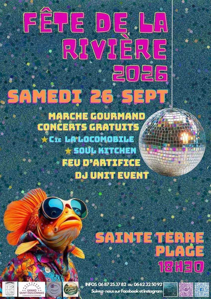 Fête de la Rivière 2026 - Crédit: Sainte-Terre | CC BY-NC-ND 4.0