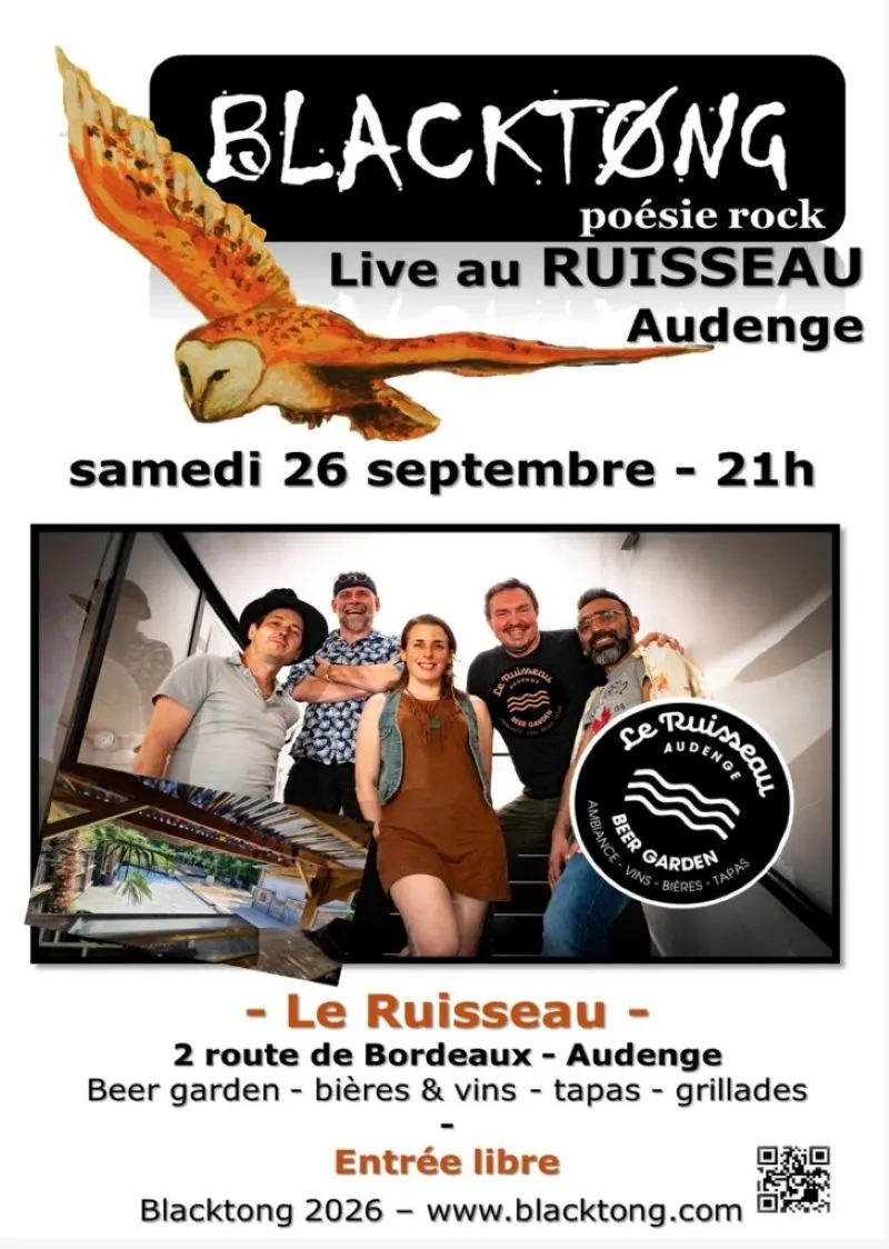 Live au ruisseau - Crédit: @blacktong | CC BY-NC-ND 4.0
