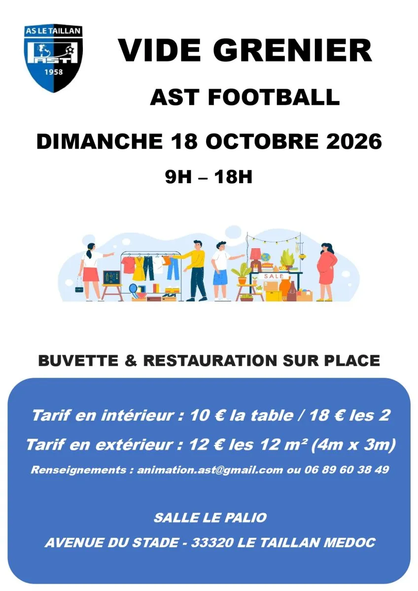 VIDE GRENIER DE L'AS ...