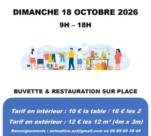 VIDE GRENIER DE L'AS TAILLANAISE FOOT