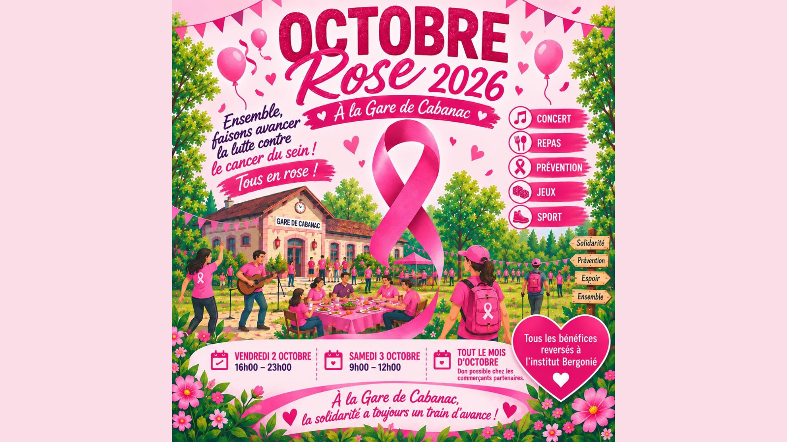 L’AJM se met en rose !