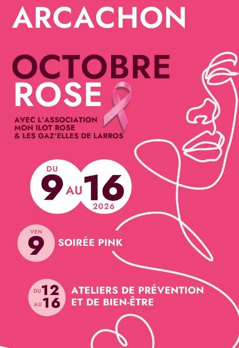 Octobre rose - Crédit: ville Arcachon | CC BY-NC-ND 4.0