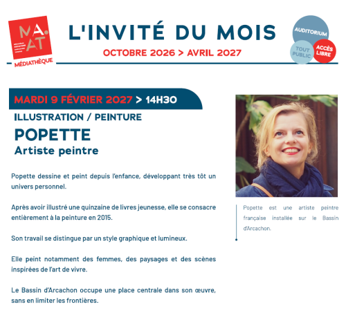 Linvité du mois : Popette