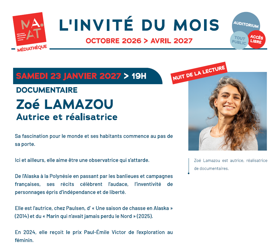 L'invité du mois : Zoé Lamazou