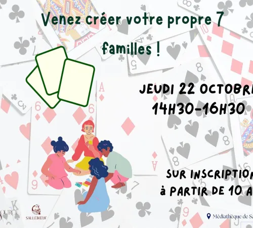 Création d'un jeu de 7 familles