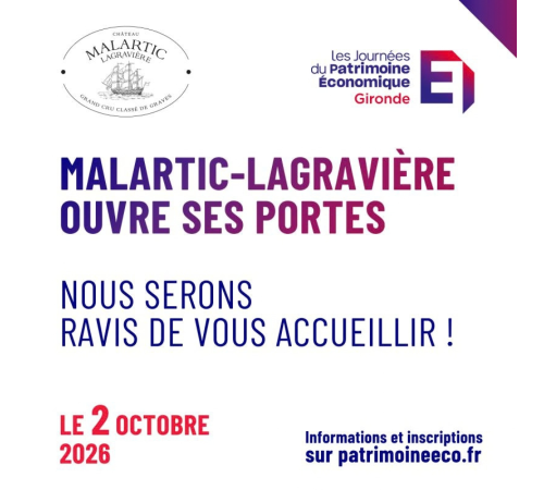 Les Journées du Patrimoine Economique - Château Malartic-Lagravière