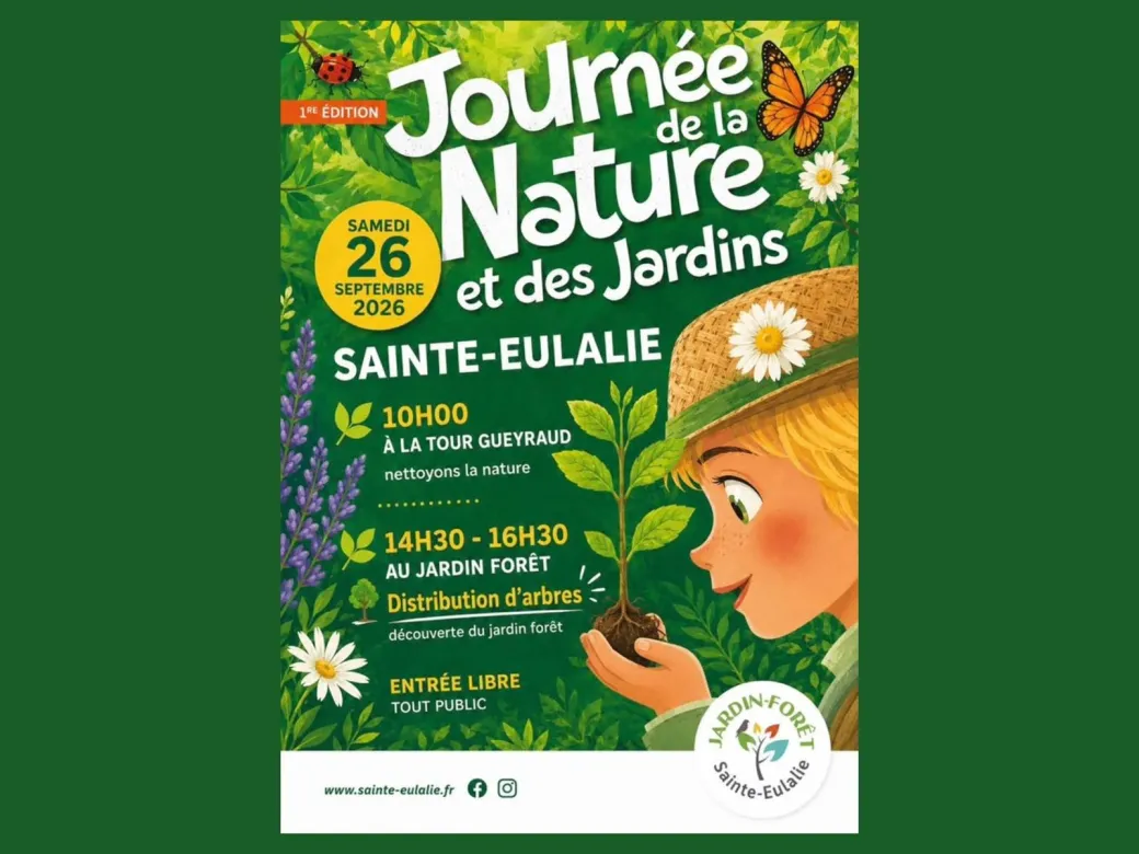 Journée de la nature ... - Crédit: Mairie de Sainte-Eulalie | CC BY-NC-ND 4.0