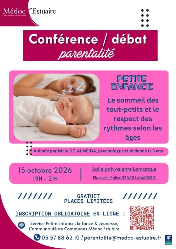 Conférence parentalit ... - Crédit: CDC Médoc Estuaire | CC BY-NC-ND 4.0