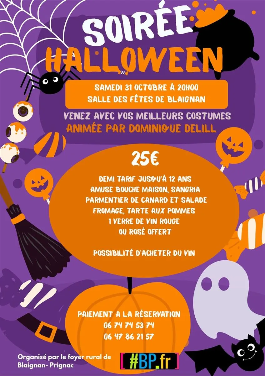 Halloween 2026 : Soir ... - Crédit: Foyer rural | CC BY-NC-ND 4.0