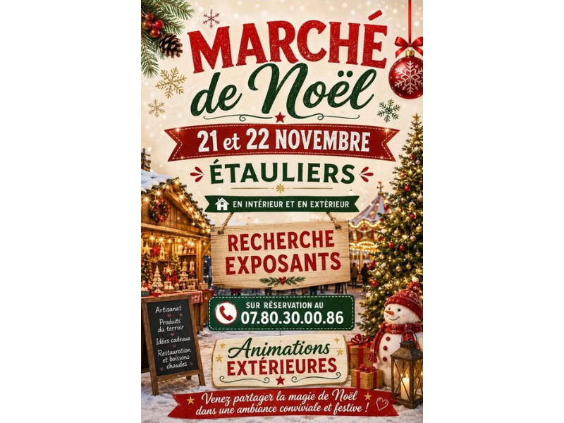 Marché de Noël d'Etauliers
