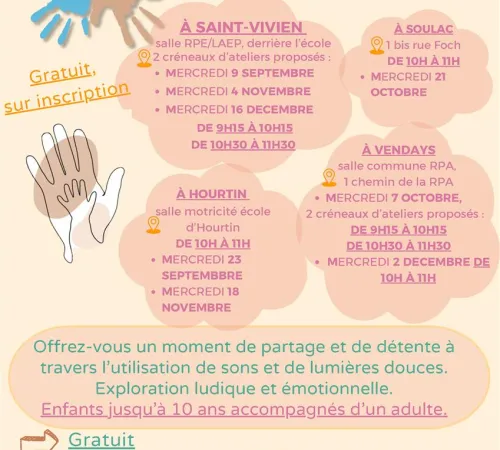 Ateliers sensoriels Parents-Enfants