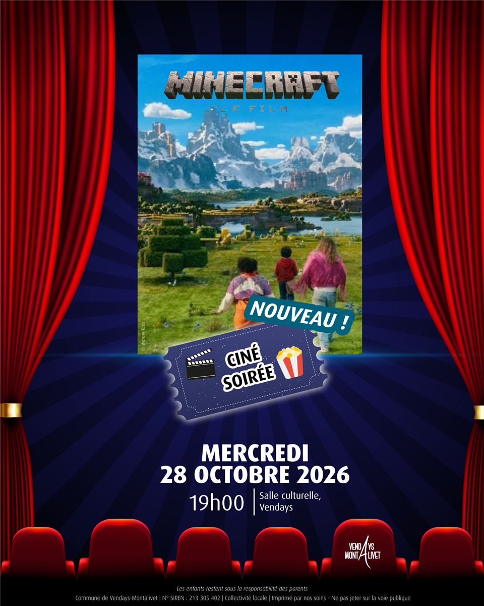 Ciné Soirée : Minecraft