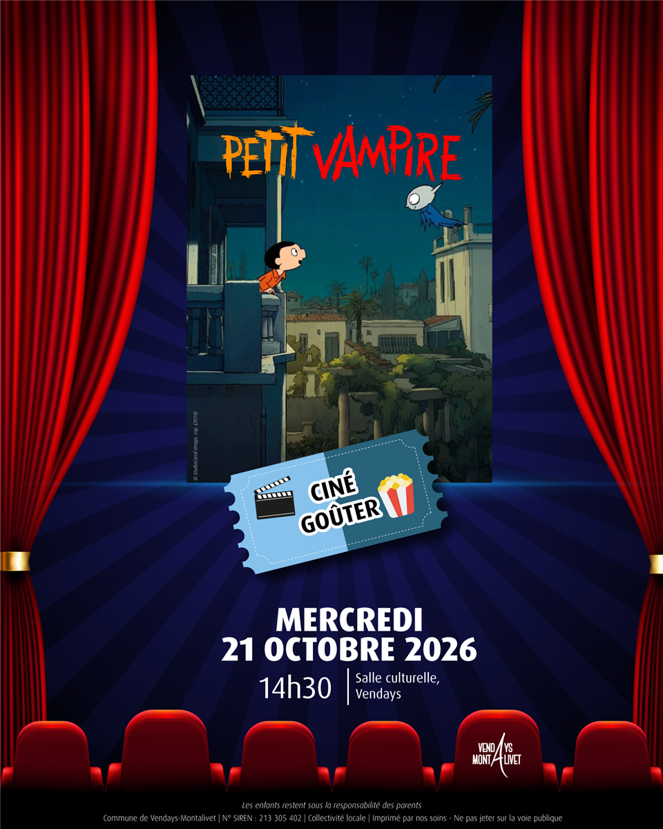 Ciné goûter "Petit vampire"