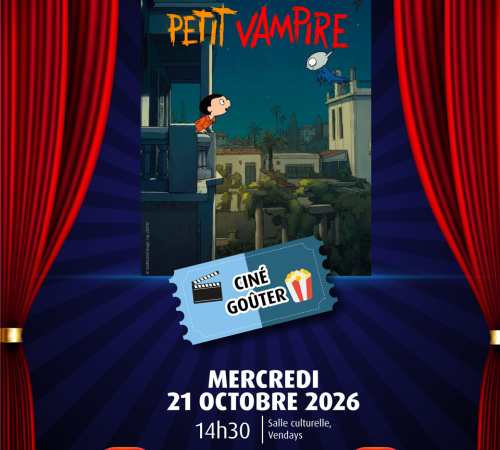 Ciné goûter "Petit vampire"
