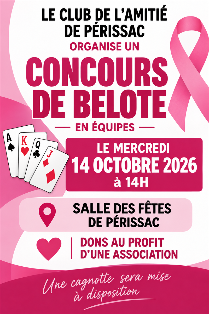 CONCOURS DE BELOTE
