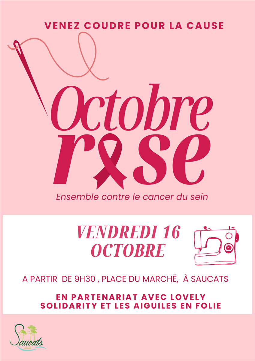 Atelier couture solidaire - Crédit: Mairie de Saucats | CC BY-NC-ND 4.0