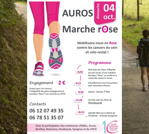 Marche rose