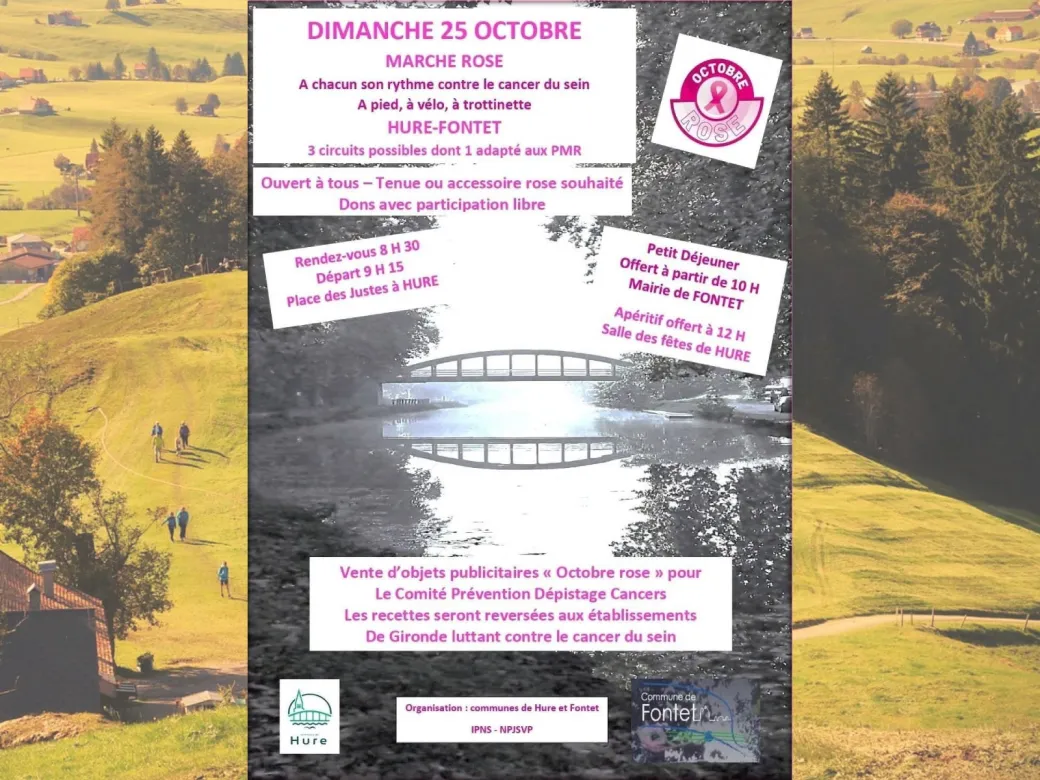 Marche Rose - Crédit: Mairie de Hure | CC BY-NC-ND 4.0