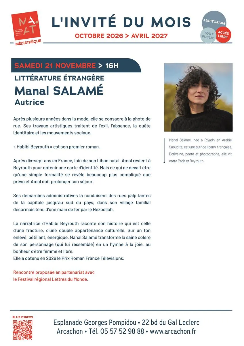 L'invité du mois : Ma ... - Crédit: Communication Arcachon | CC BY-NC-ND 4.0