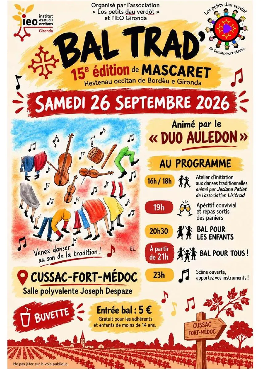 BAL TRAD' - Crédit: Mairie de Cussac-Fort-Médoc | CC BY-NC-ND 4.0