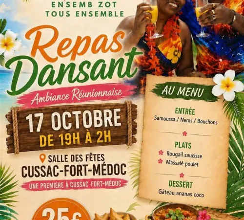 DÎNER DANSANT RÉUNIONNAIS