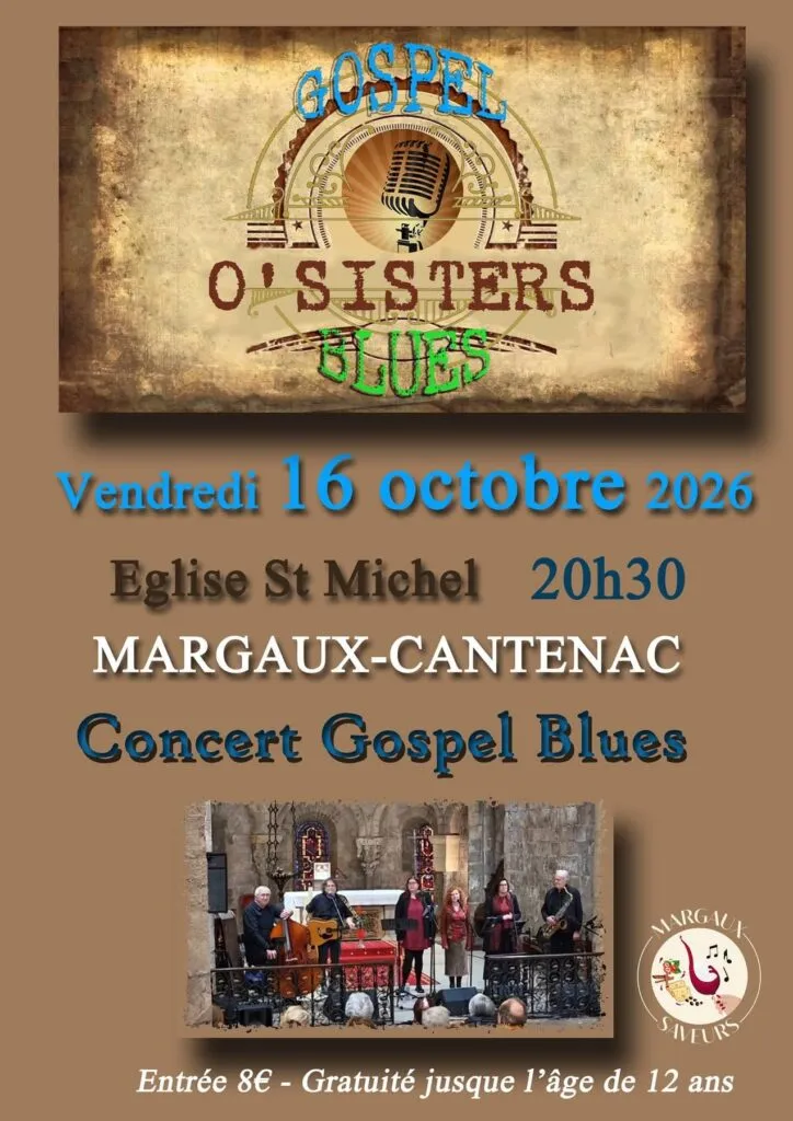 Concert gospel Eglise - Crédit: Mairie de Margaux-Cantenac | CC BY-NC-ND 4.0