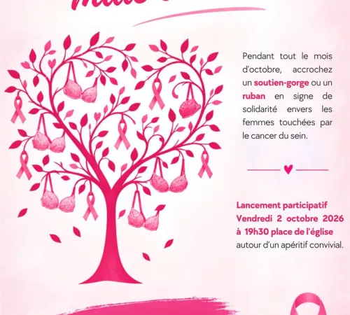 Octobre Rose 2026 : l'Arbre aux mille soutiens
