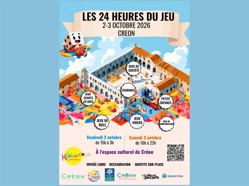 Les 24 heures du jeu - Crédit: Ludothèque Kaleidoscope | CC BY-NC-ND 4.0