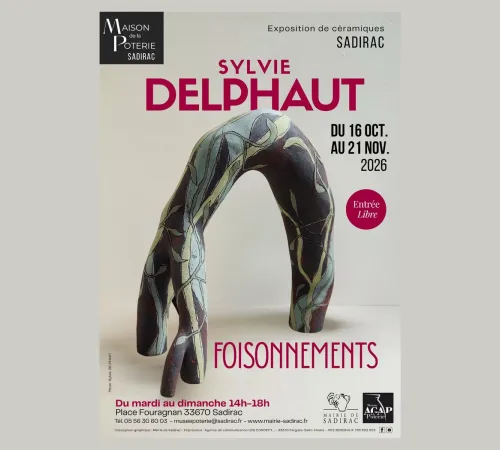 Exposition de céramiques "Foisonnements" de Sylvie Delphaut