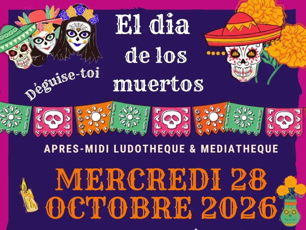 El Dia de Los Muertos - Crédit: Médiathèque La Source | CC BY-NC-ND 4.0