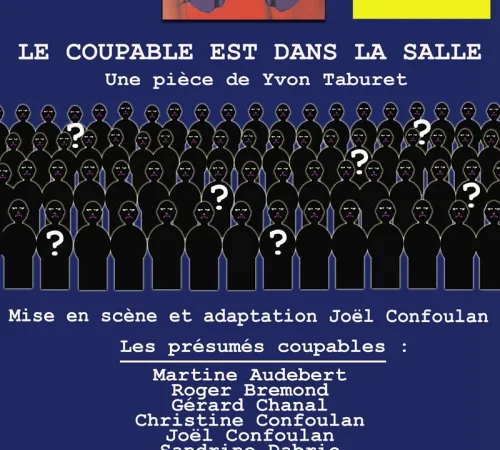 Nouveau spectacle amusant de Théâtre 1.2.3. : Le coupable est dans la salle