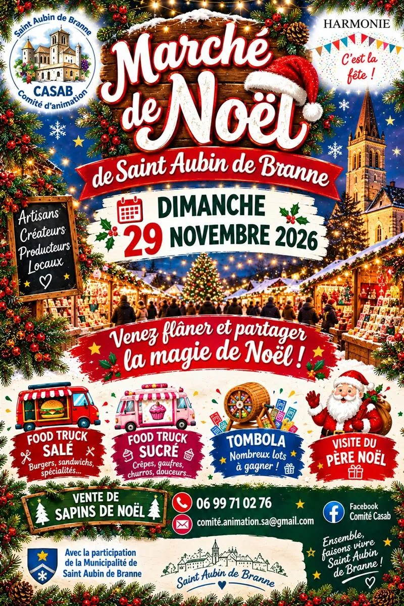 Marché de Noël de Sai ... - Crédit: St Aubin de branne | CC BY-NC-ND 4.0