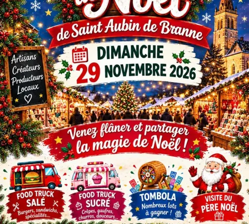 Marché de Noël de Saint Aubin de Branne