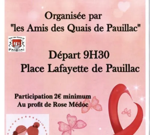 Octobre Rose 2026 : Marche solidaire à Pauillac