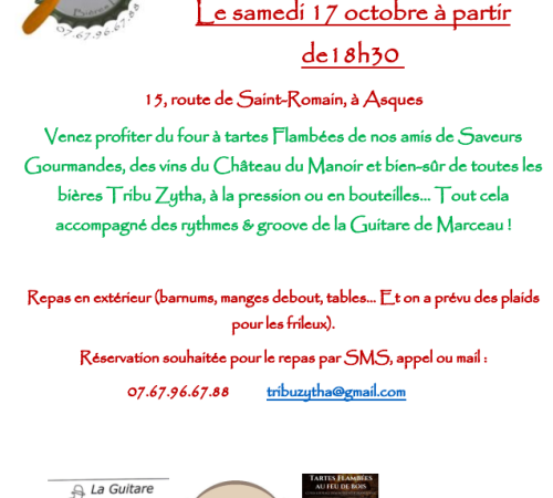 Soirée d'automne à la brasserie Tribu Zytha