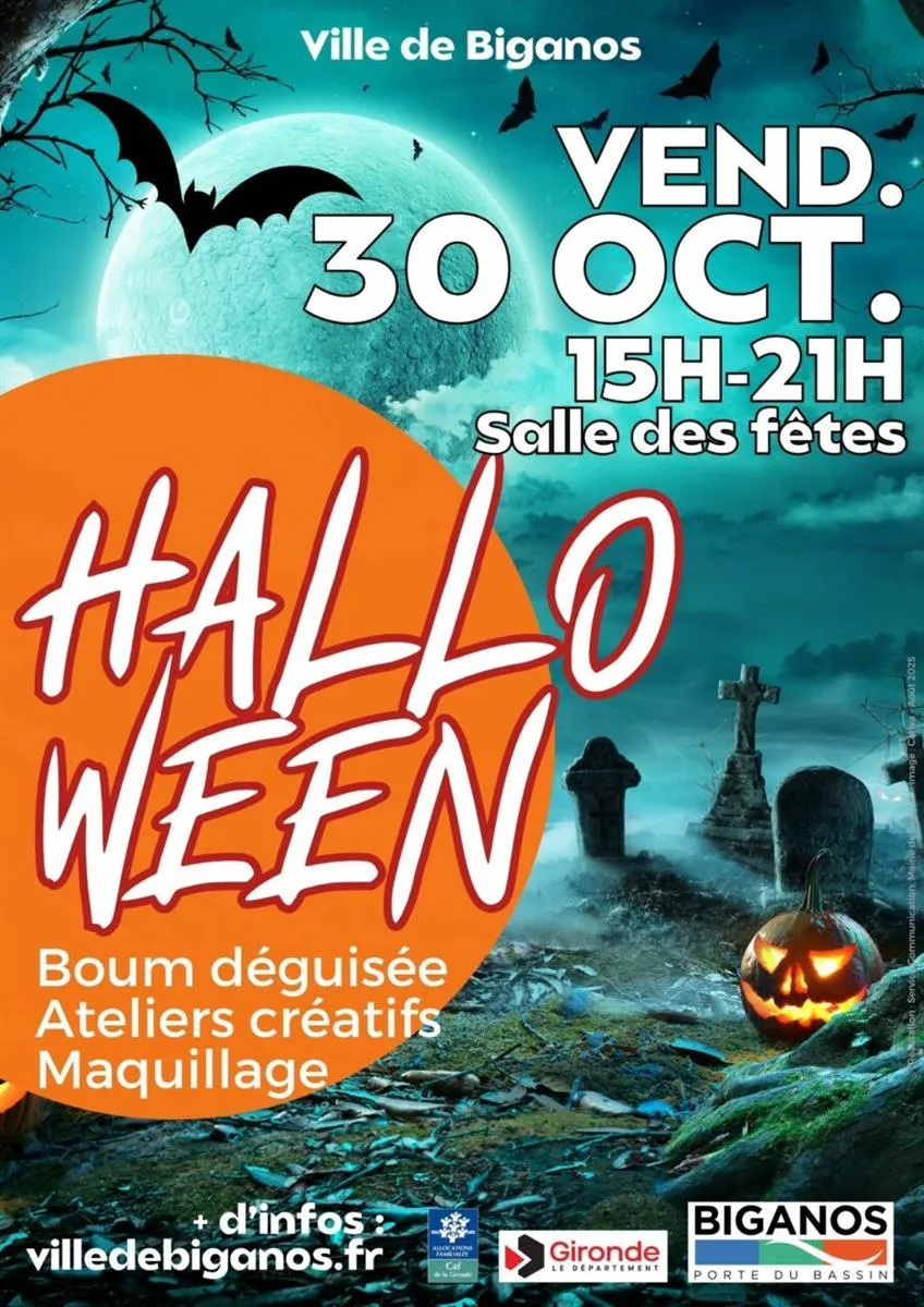 Halloween - Crédit: @ville-biganos | CC BY-NC-ND 4.0