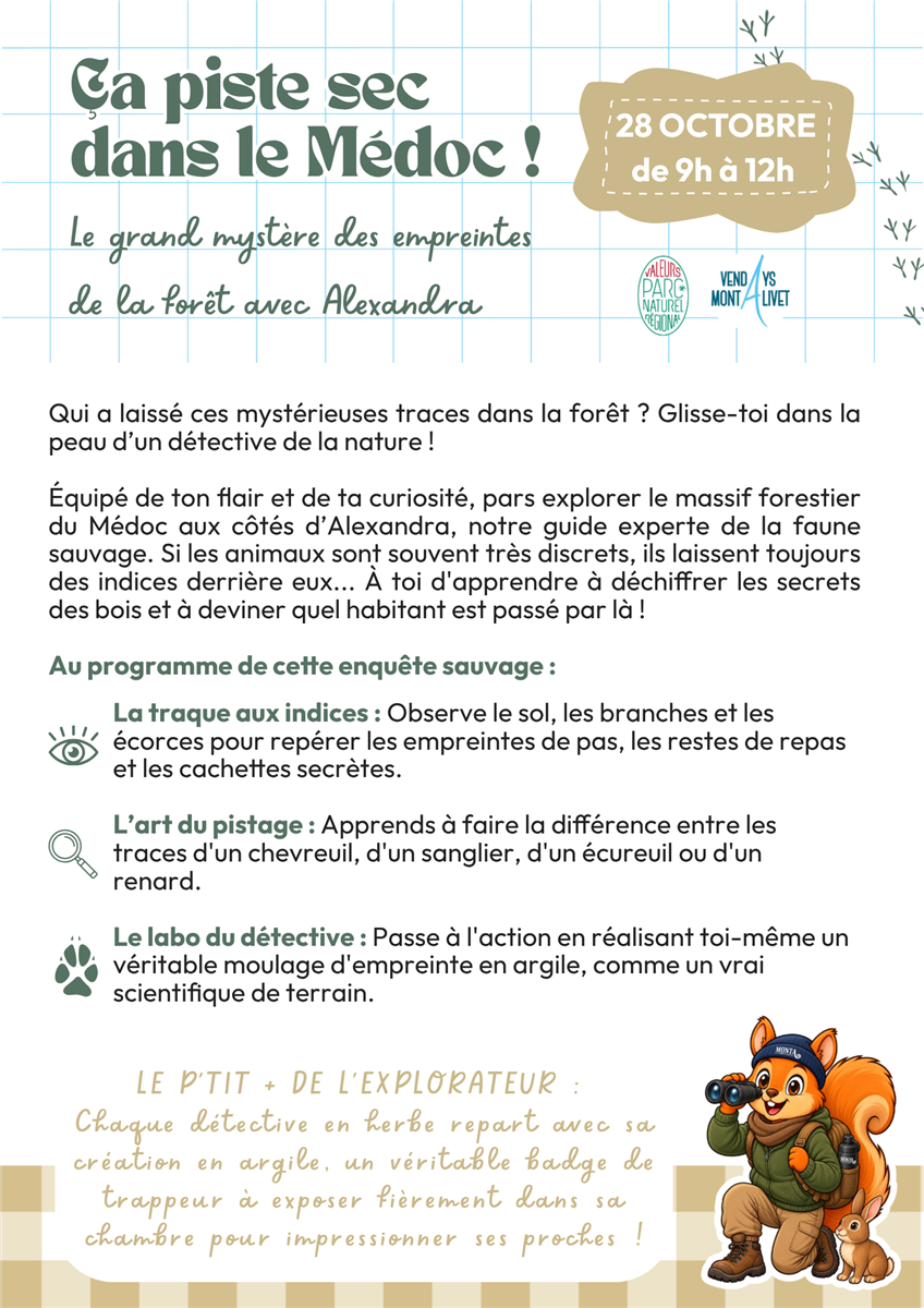 Ça piste sec dans le Médoc 
